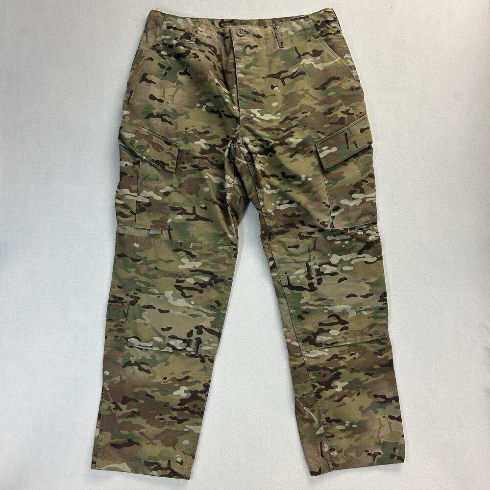 Propper Pants Mens Large Regular Green MultiCam Camo Cargo BDU Military Tactical